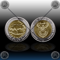 JUŽNA AFRIKA 5 Rand 2006